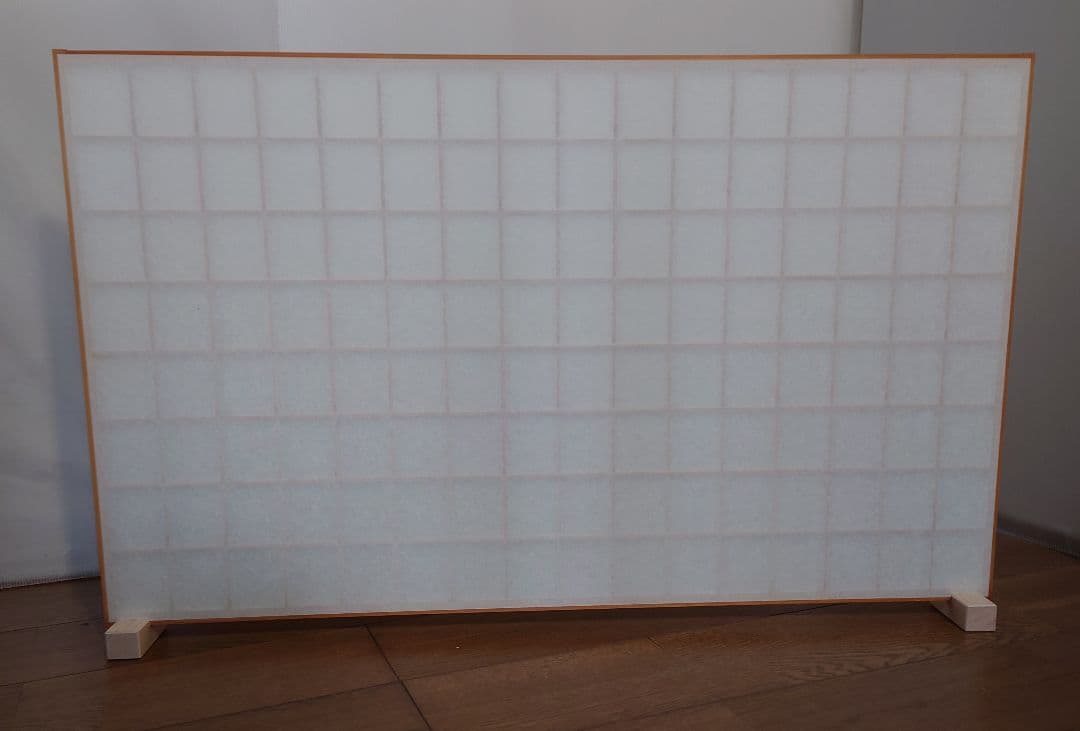 障子衝立　特価　和紙使用　インテリア衝立　１台限定