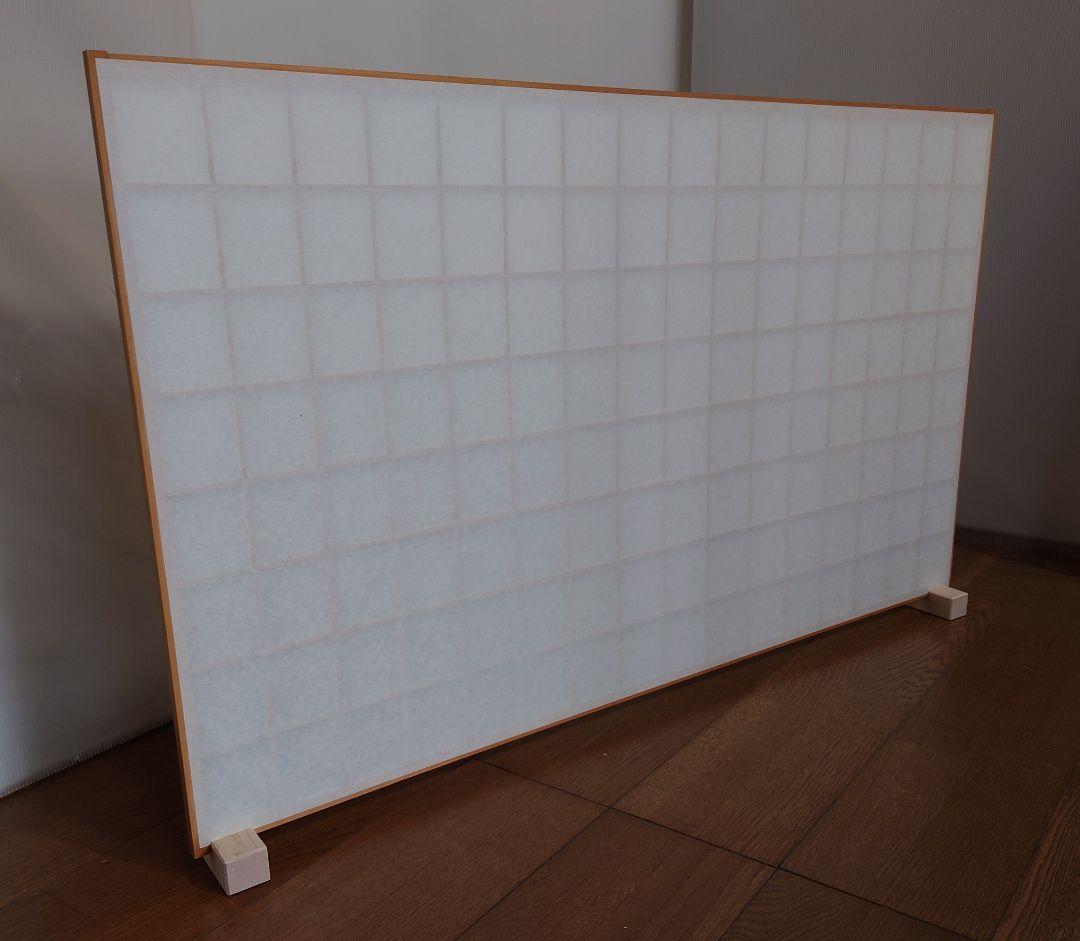 障子衝立　特価　和紙使用　インテリア衝立　１台限定