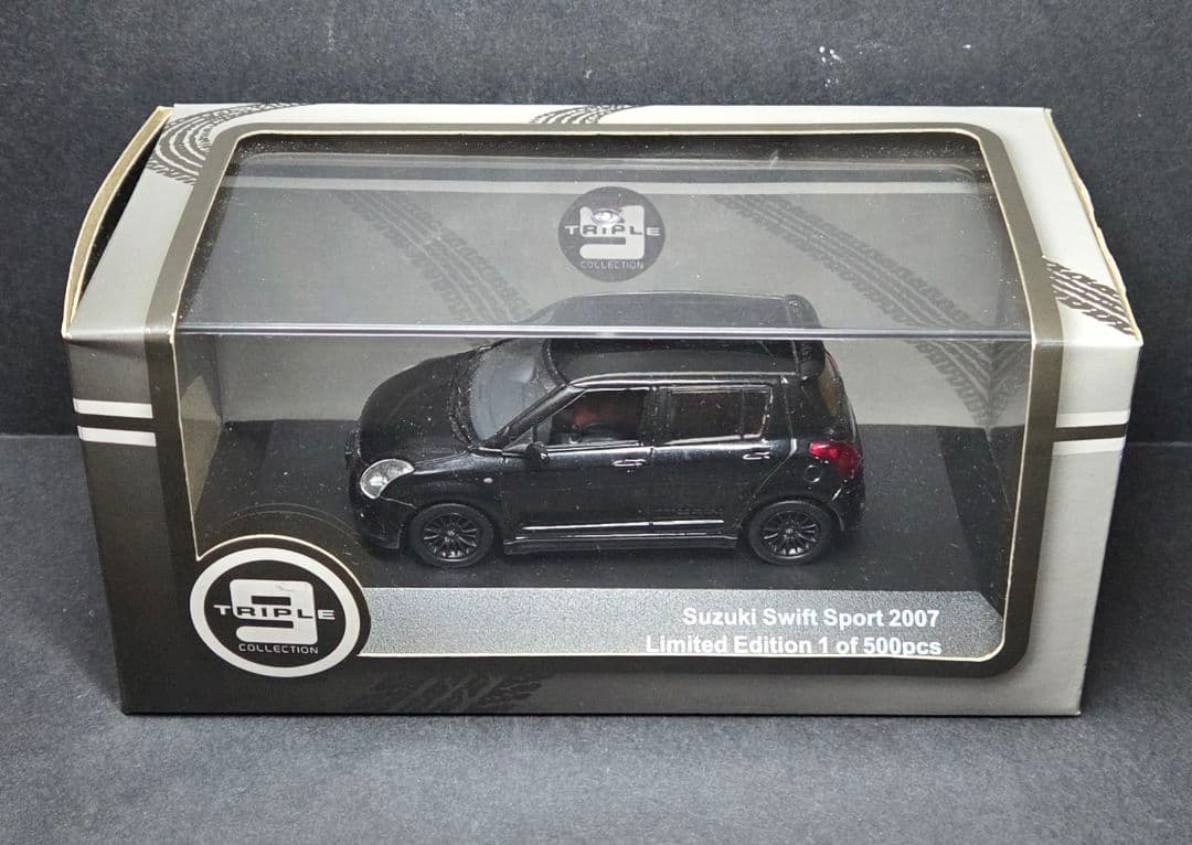1/43 スイフトスポーツ 2007 リミテッドエディション 限定 ミニカー 黒