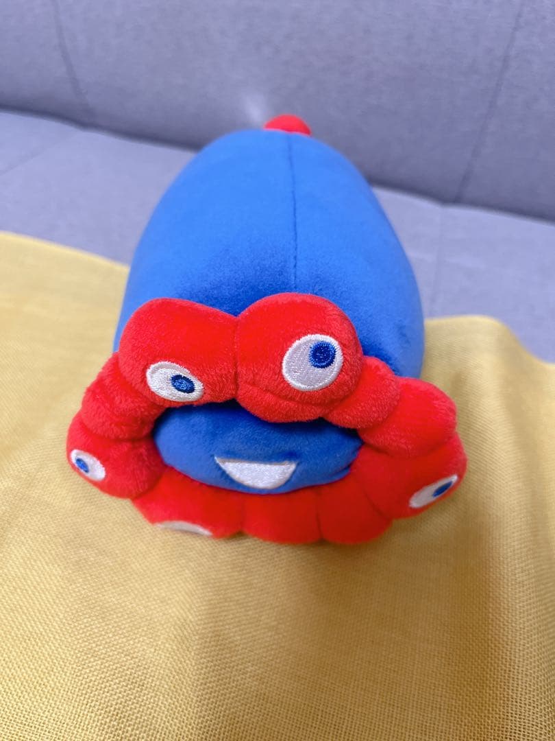 【新品未使用】大阪関西万博 ミャクミャクお手玉風ぬいぐるみS & もっちり横