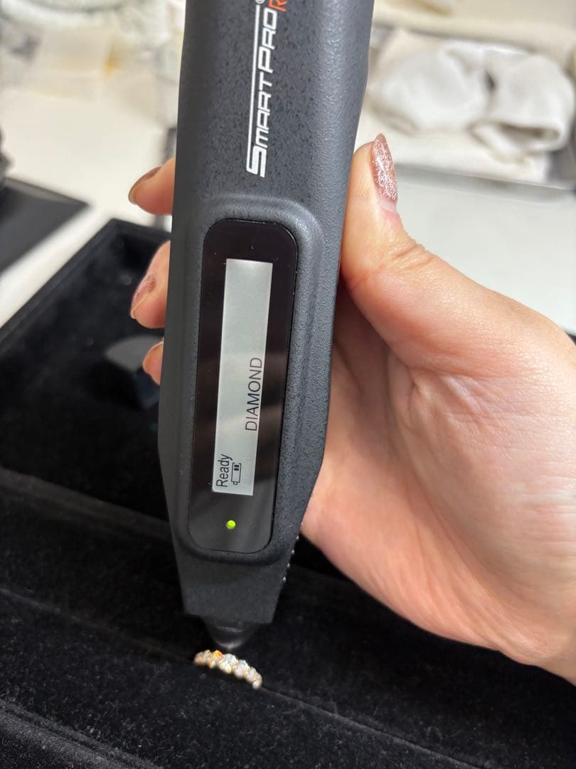 K18YG/ ダイヤリング 1.00ct ハーフエタニティ