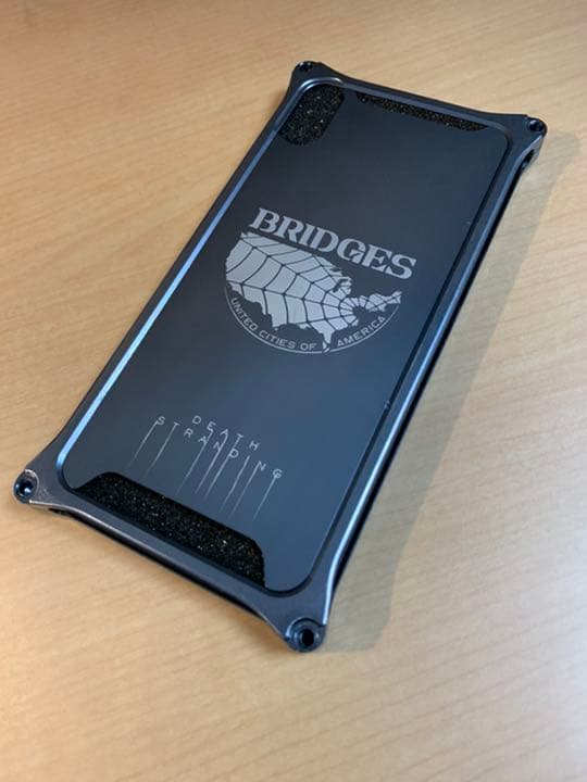 ギルドデザイン × デスストランディング iphoneX 大陸ロゴ