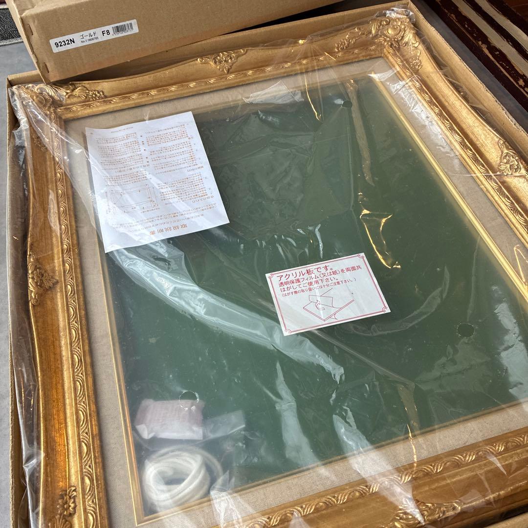 新品未使用 油絵用額縁　F8 9232N