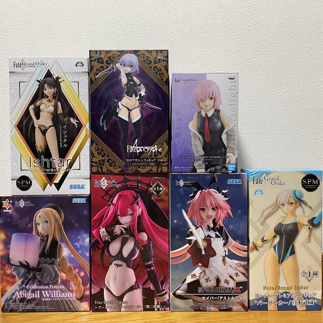 Fateシリーズ　プライズフィギュア　7点セット
