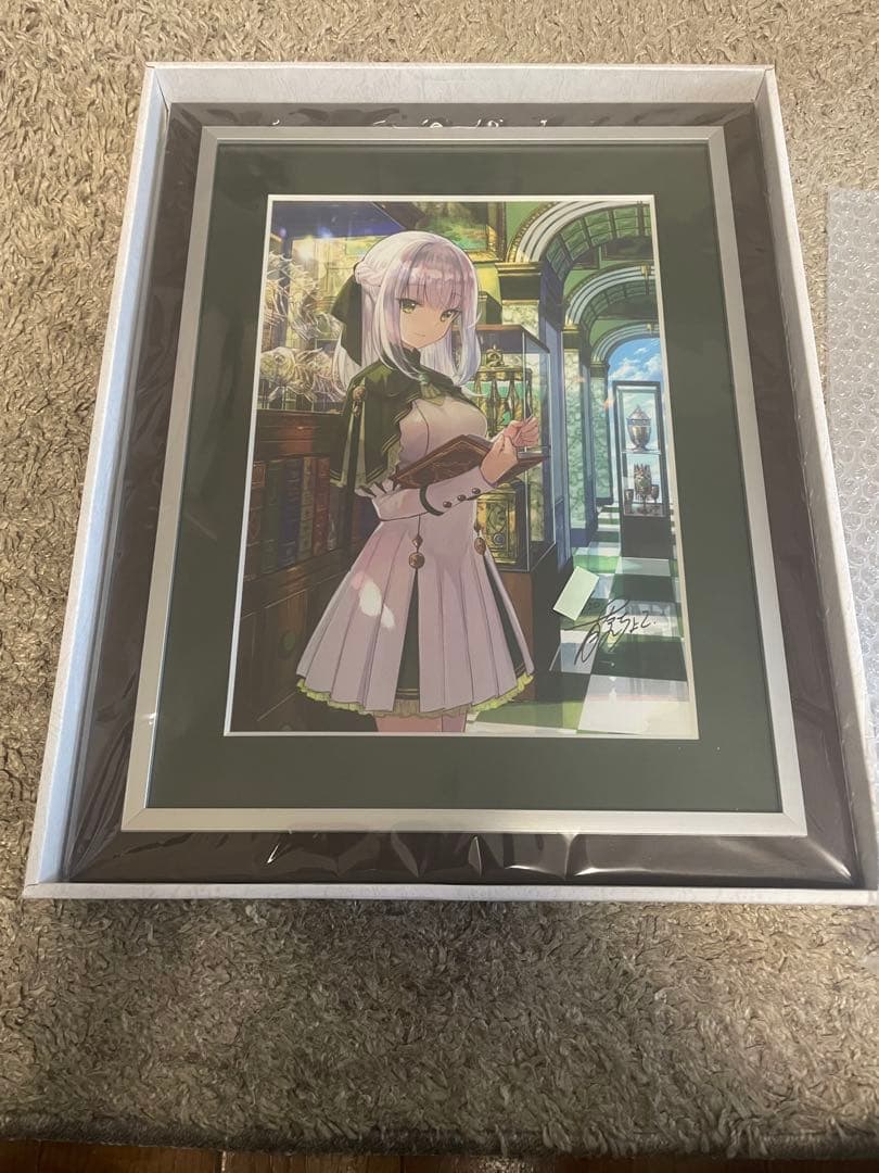 藤ちょこ 直筆サイン入り複製原画　ジークレー　叡智の部屋