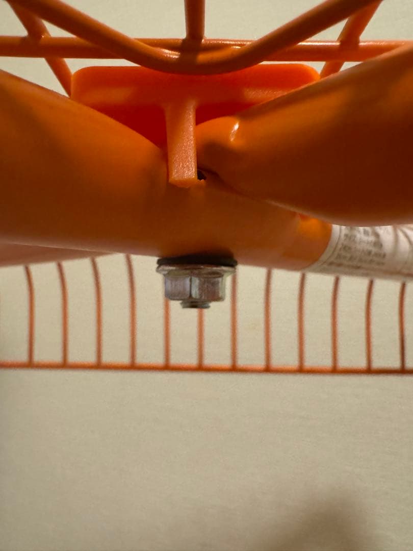 【新品未開封】VÄSTERÖN オレンジ スツール