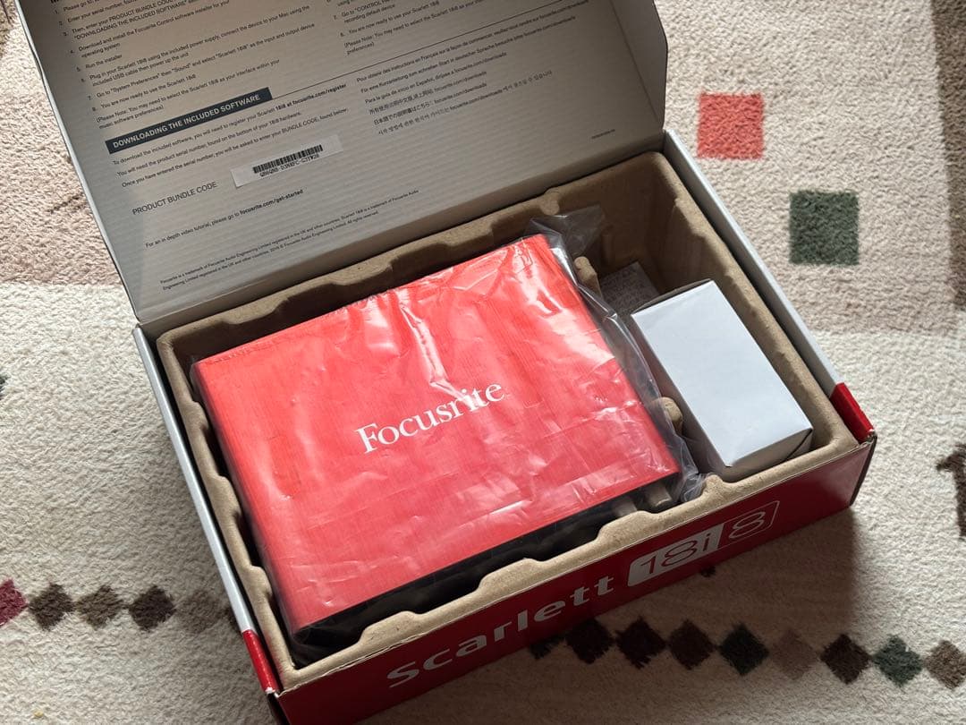 DTM・DAW Focusrite Scarlett 18i8 2gen