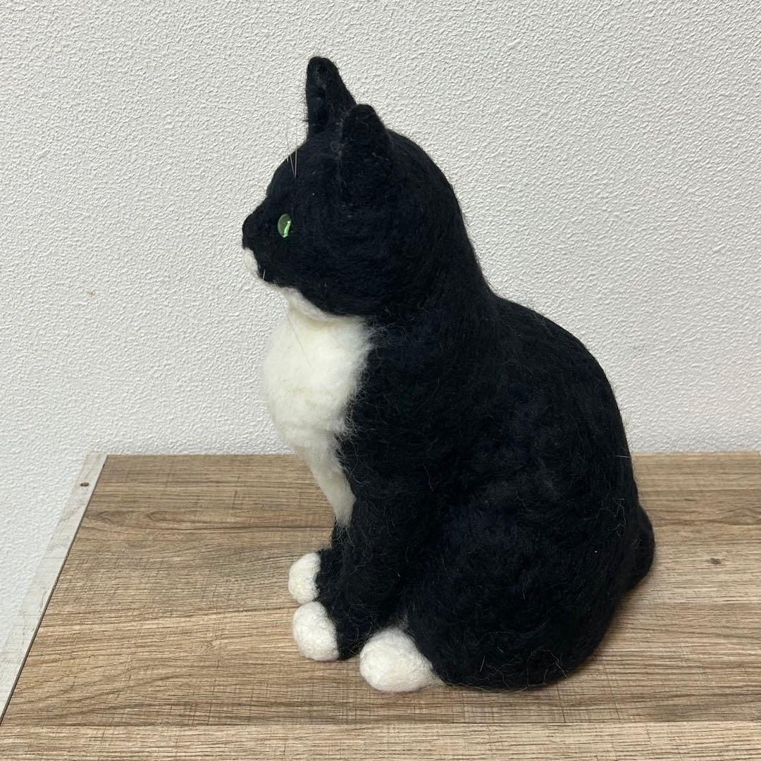 羊毛フェルト 猫