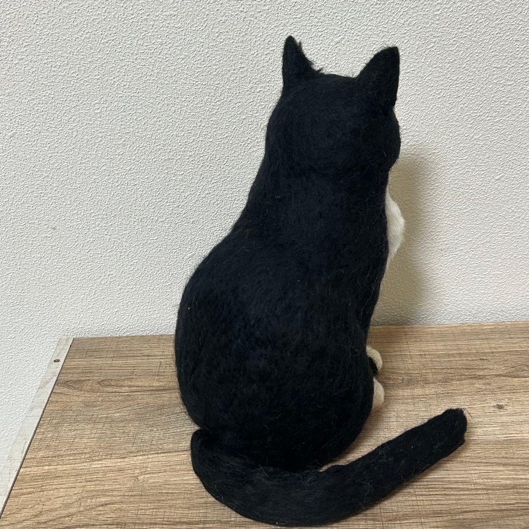 羊毛フェルト 猫