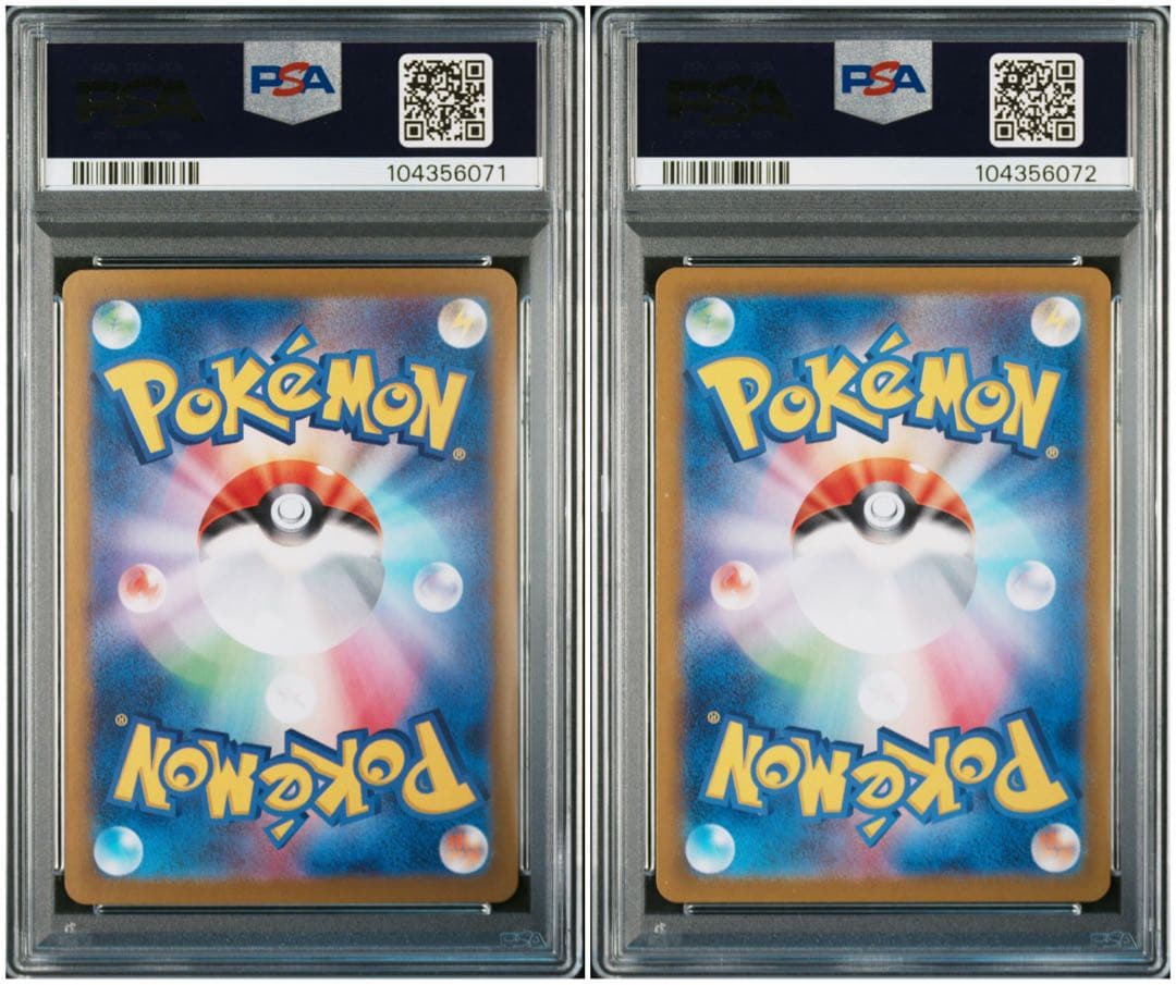 ポケモンカード　ブラッキーex・ニンフィアex PSA10 連番