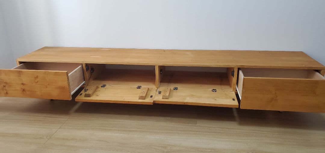 無垢材　テレビボード　幅200cm