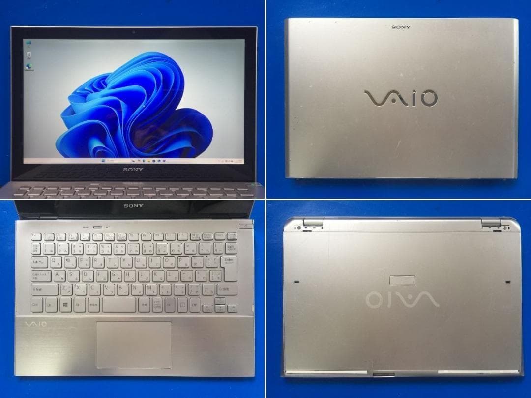 SONY SVP112 11.6型フルHD 重量:870g/薄さ:13.2mm