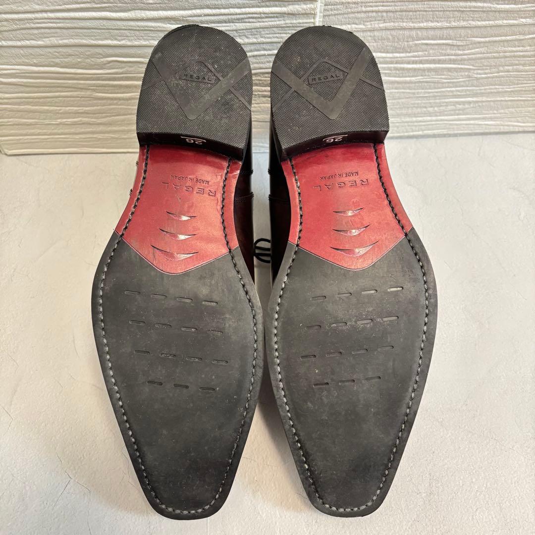 【極美品】REGAL ストレートチップ 26cm ブラウン