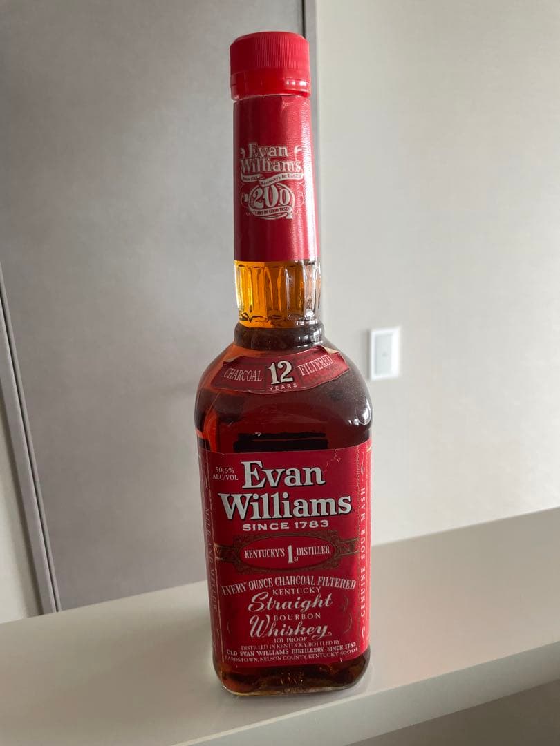 Evan Williams 12年熟成 ストレートウイスキー 750ml