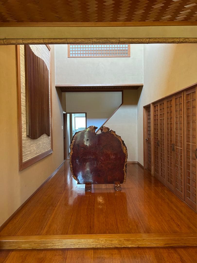 高級　花梨衝立て