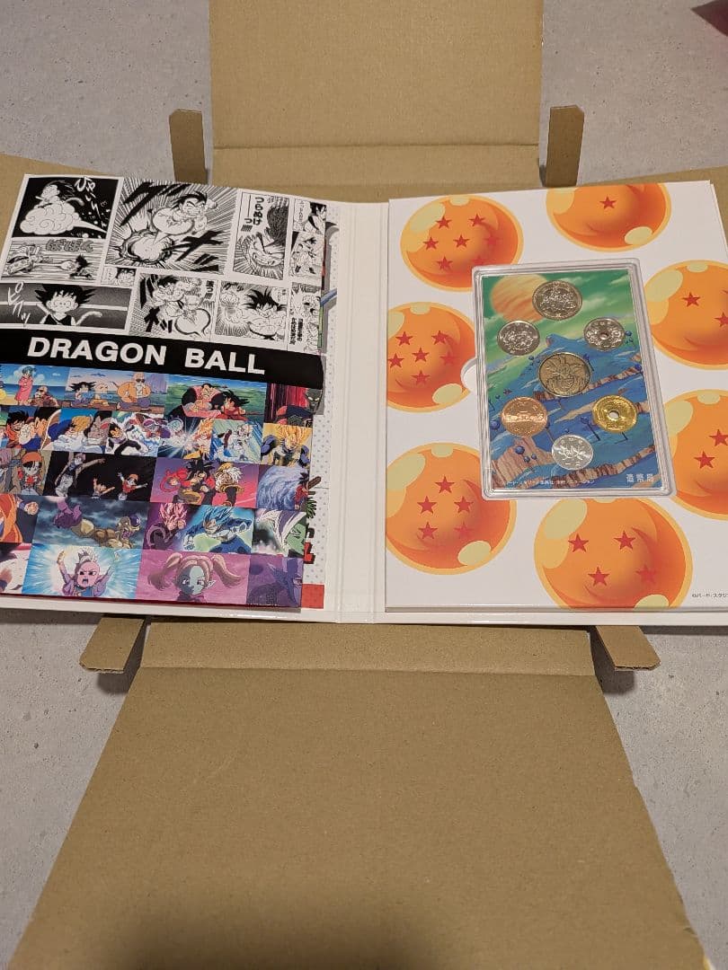ドラゴンボール 40周年記念 貨幣セット 通常版 未使用 限定