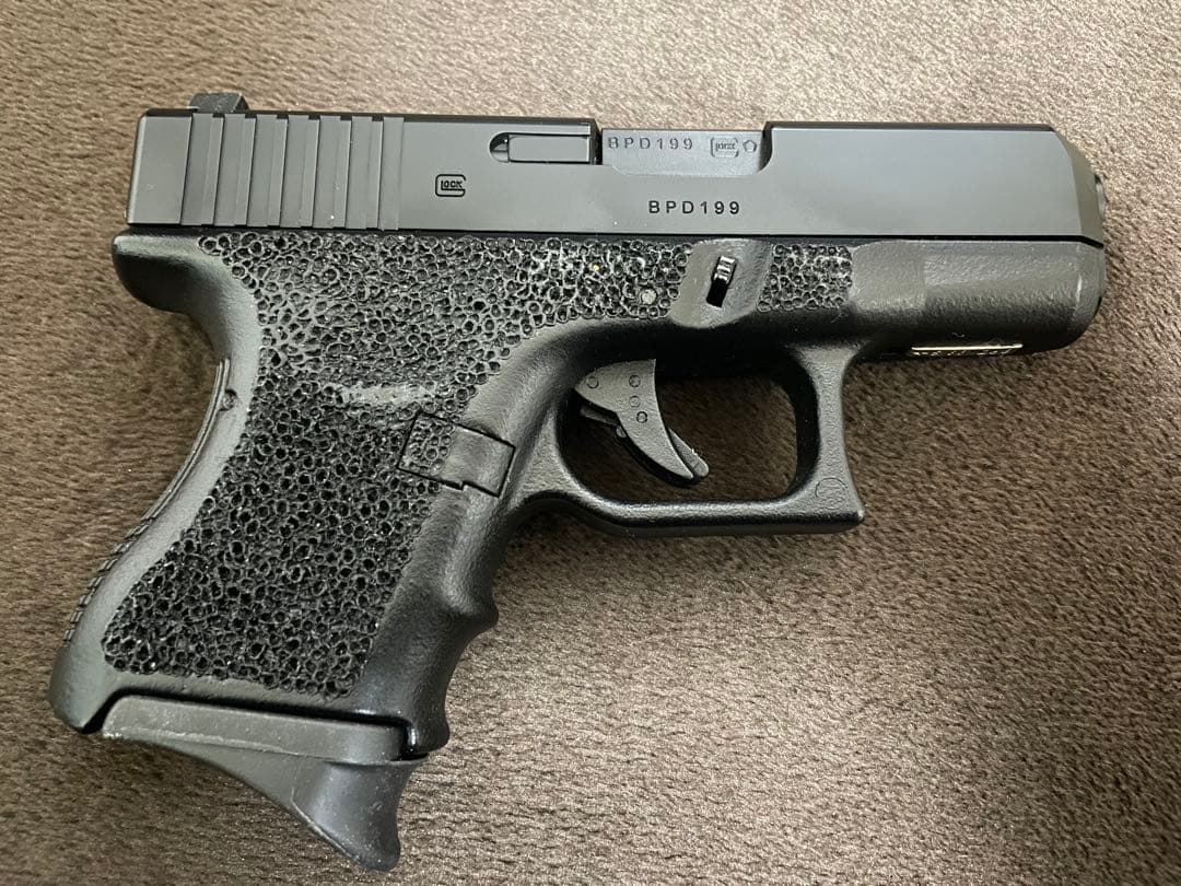 東京マルイ グロック26 ガスブローバック ステッピング加工