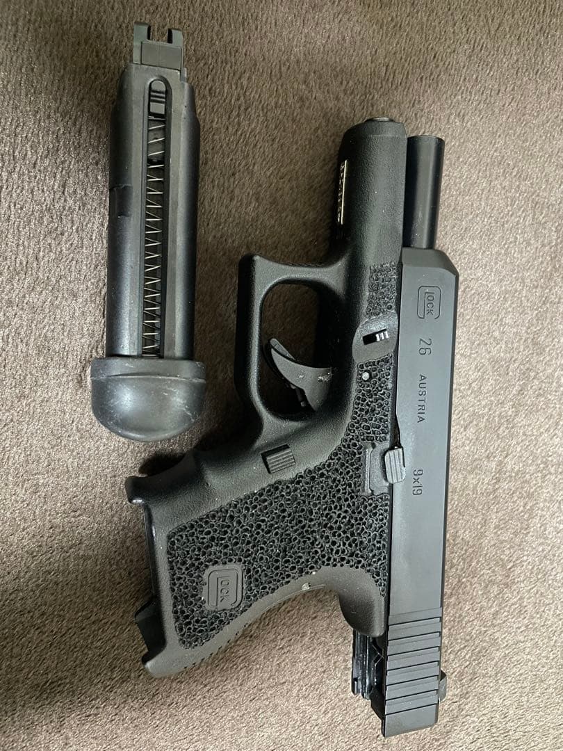 東京マルイ グロック26 ガスブローバック ステッピング加工