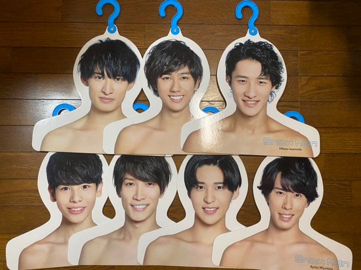 Man フォトハンガー　7人セット