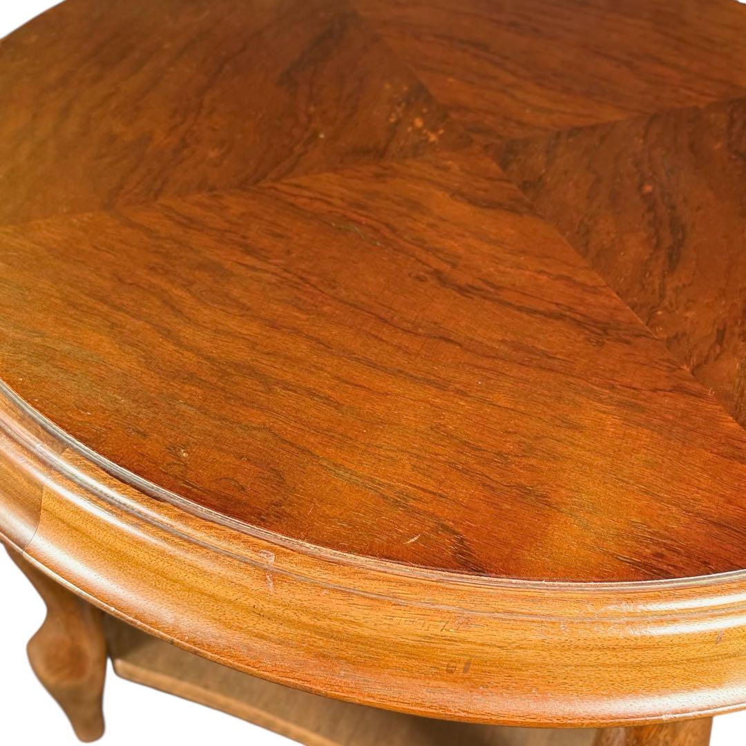 HR737 【ビンテージ】　マルニ木工　サイドテーブル　丸テーブル