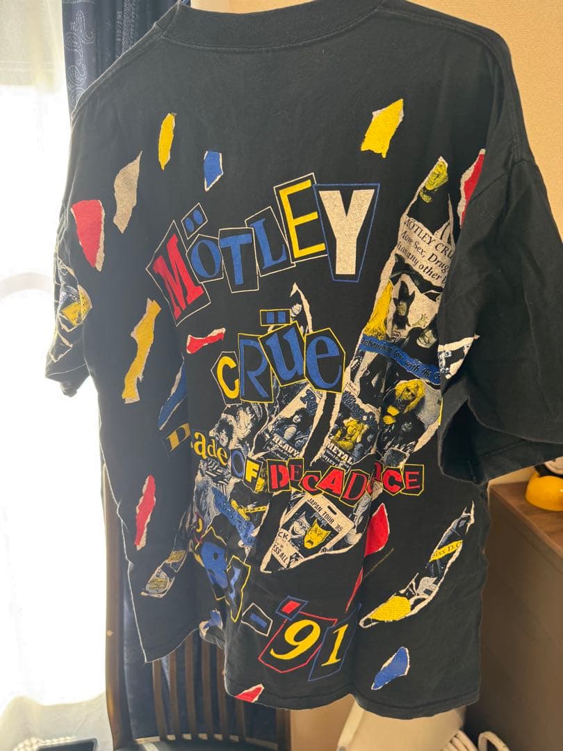 MÖTLEY CRÜE 1991 グラフィックTシャツ Lサイズ