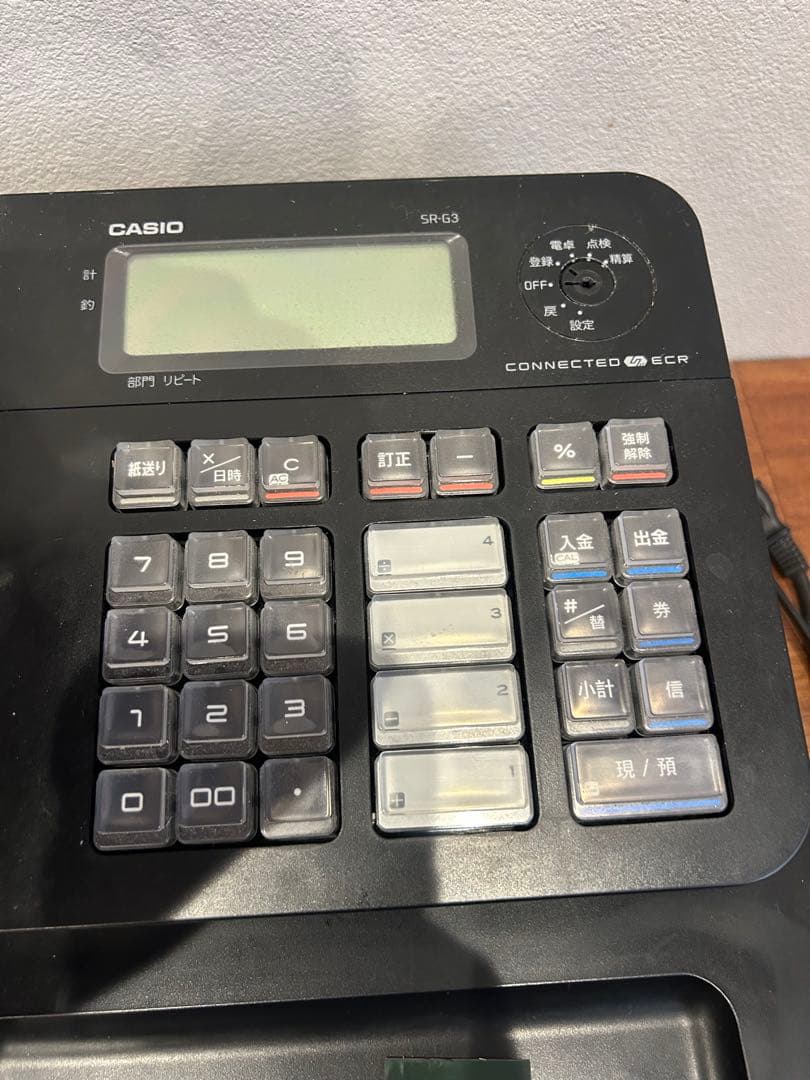 CASIO CONNECT ECR レジスター　SR-G3