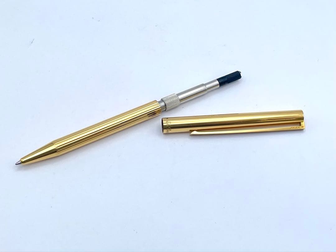 【S】STデュポン ボールペン 925 銀製 フランス製1980年代