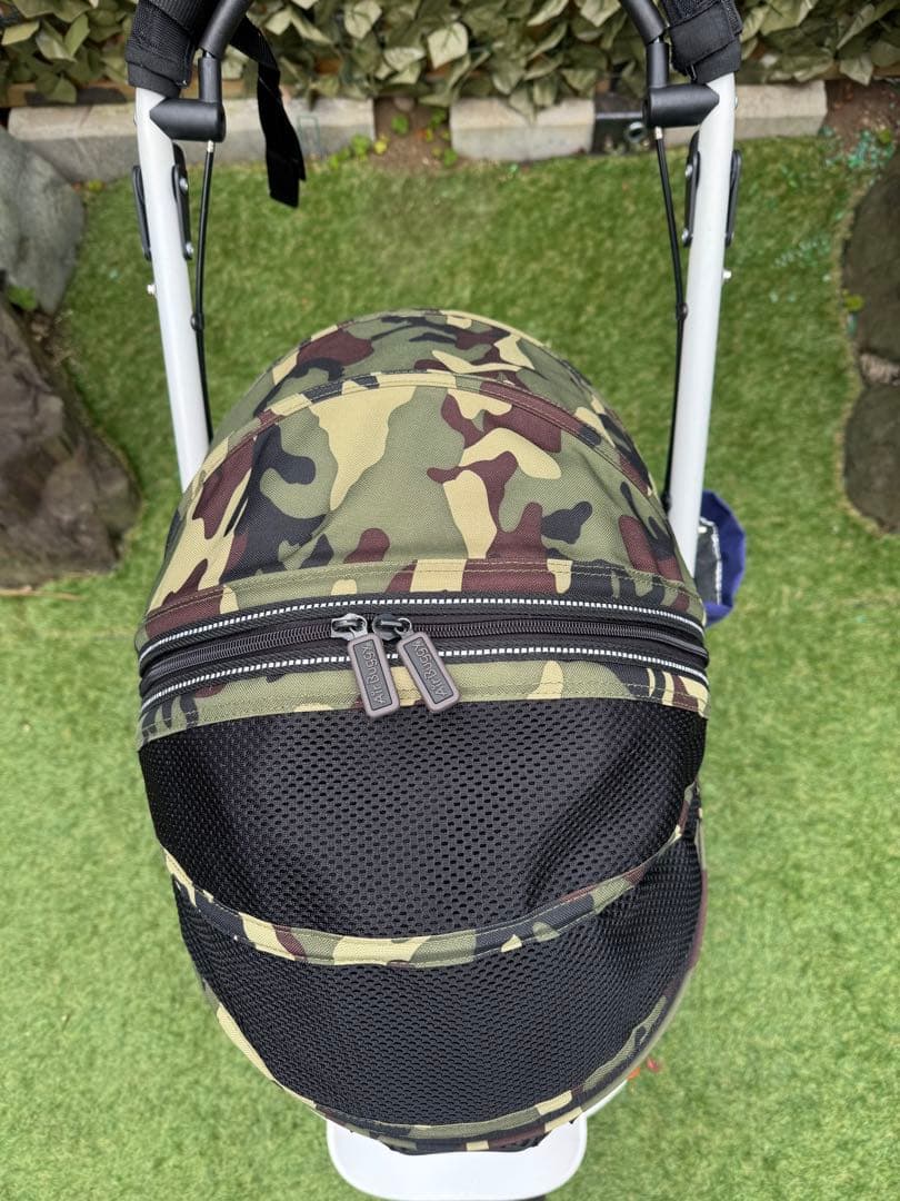 みかん①　エアバギー ドーム2 サイズSM 迷彩　迷彩メッシュルーフ付き