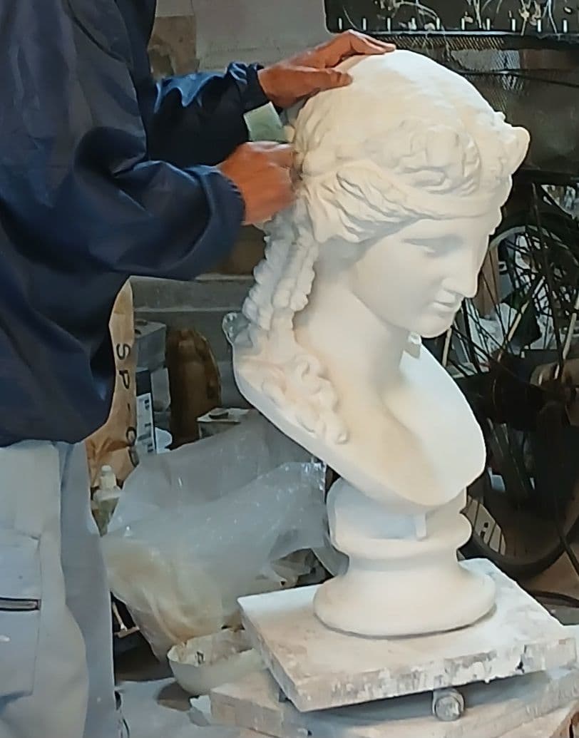 アポロ胸像　81cm