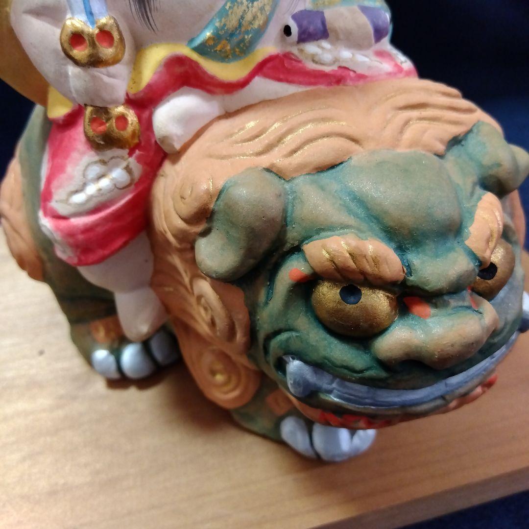 伝統工芸　博多人形　普賢菩薩