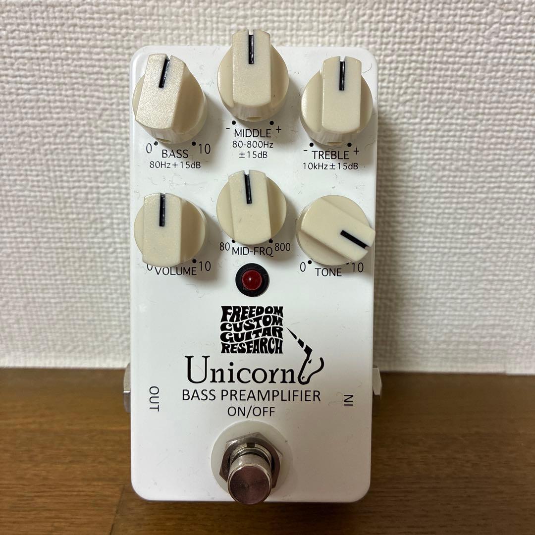 ベースプリアンプ　Unicorn BASS PREAMPRIFIRE FCGR