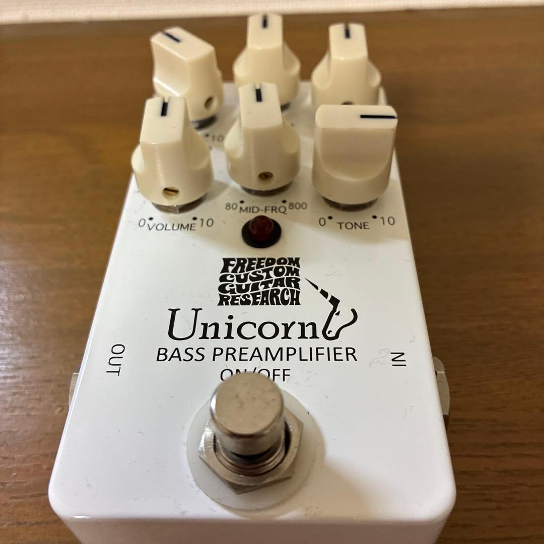 ベースプリアンプ　Unicorn BASS PREAMPRIFIRE FCGR
