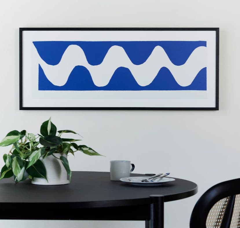 無印良品［ＩＤＥＥ］アートポスター　マチス　２６５　黒色額