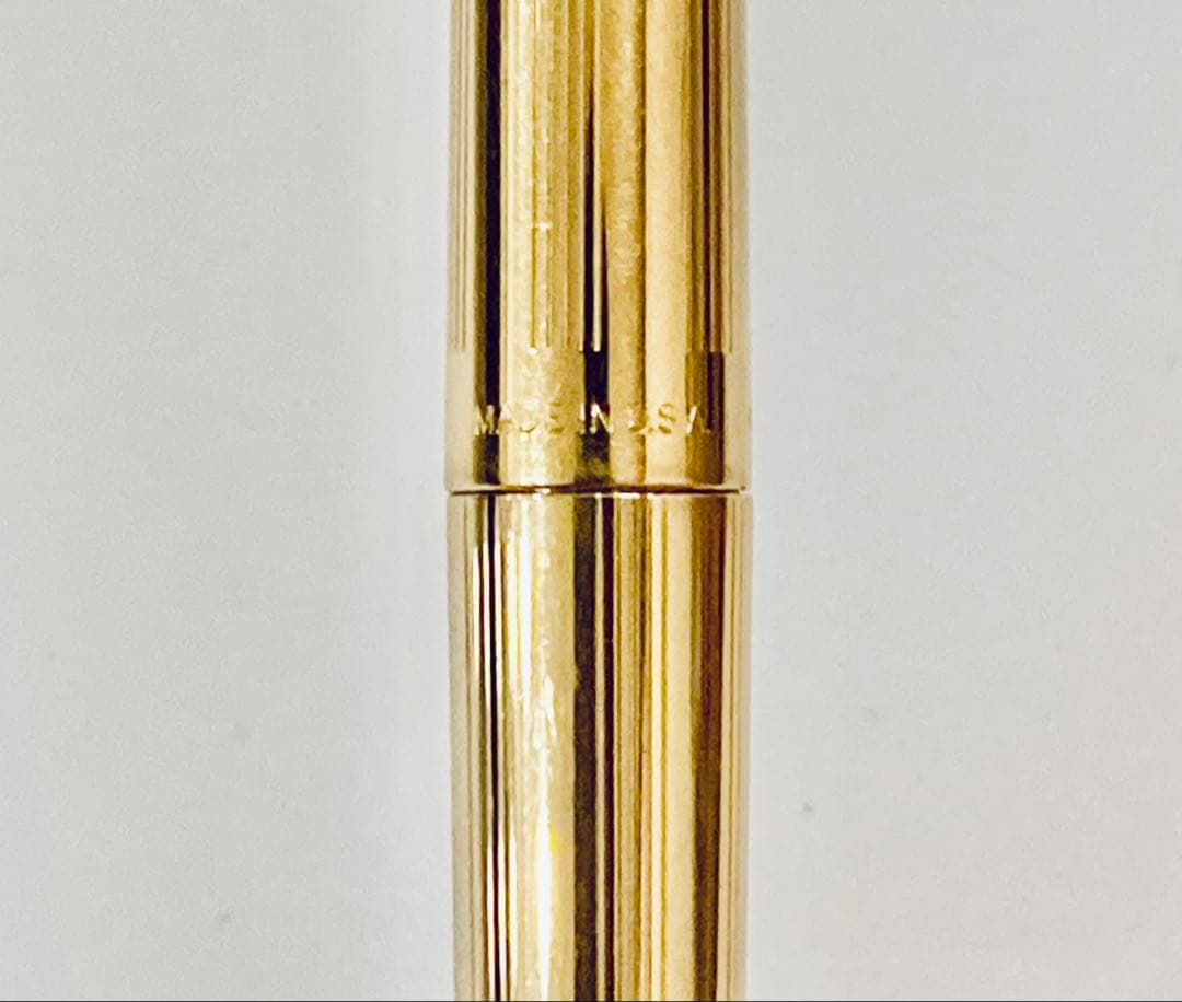 レア◆パーカー 75インシグニア 高級ボールペン USA製 ゴールド 14金張り