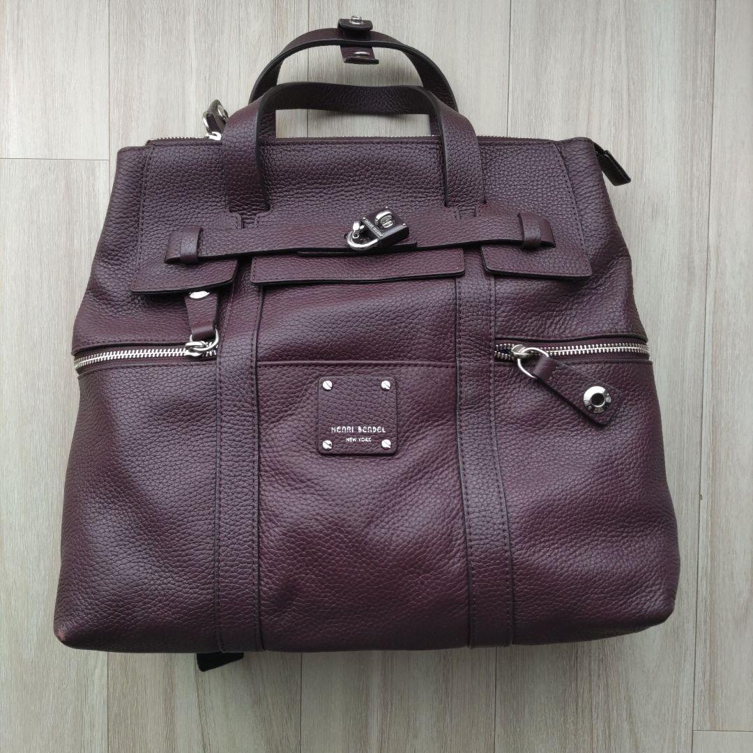 ヘンリベンデルレザー3Wayバッグ