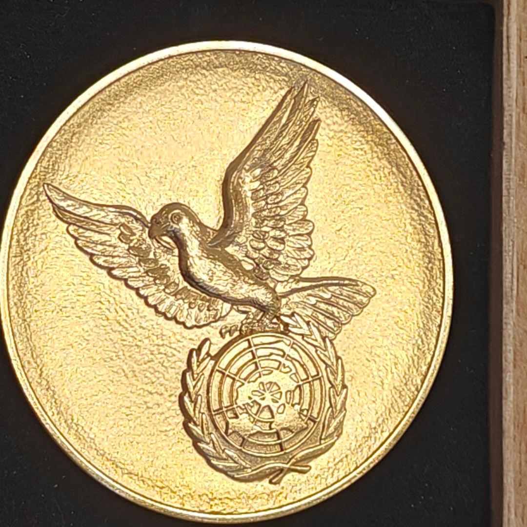 レア‼︎ 国際人権年記念メダル 金メダル 1968年 非売品