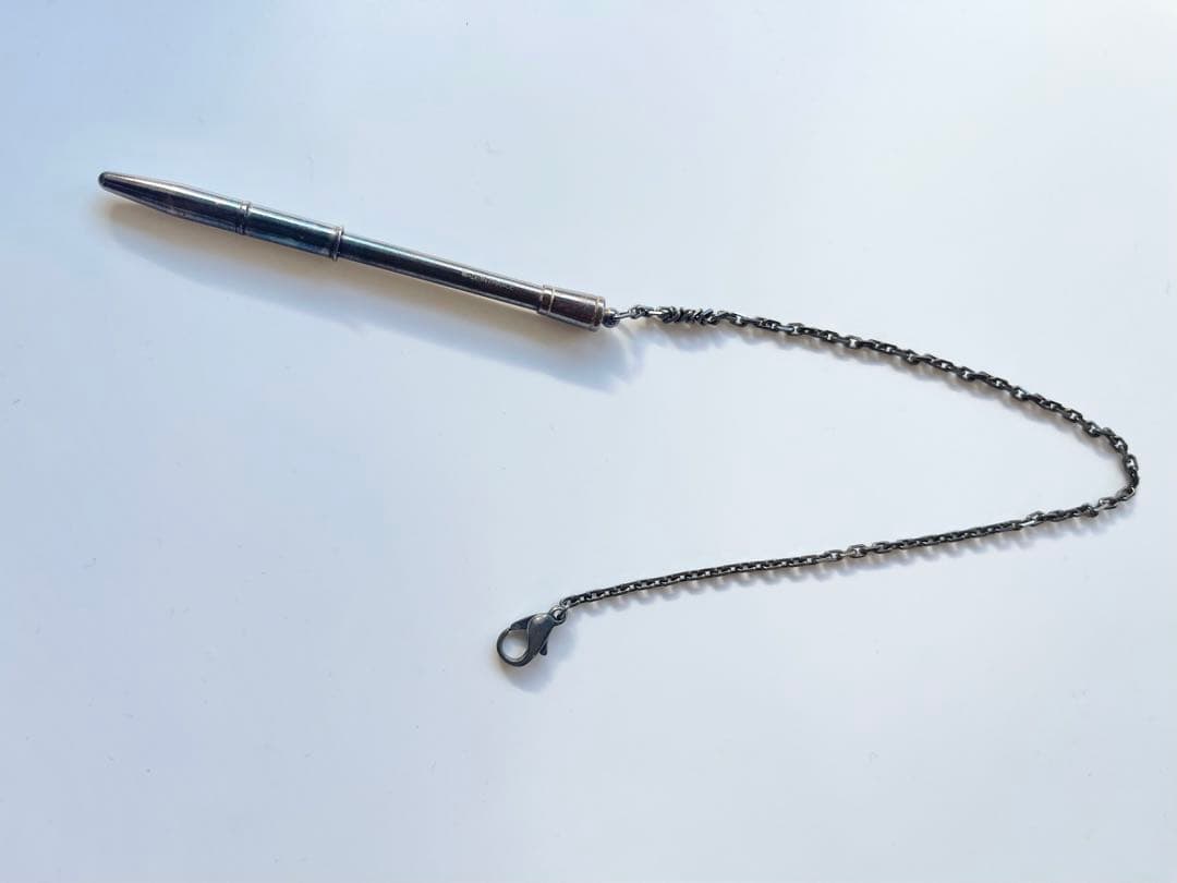 【希少/2本セット】エルメス シルバー925 ボールペン チェーン付 箱付 廃盤