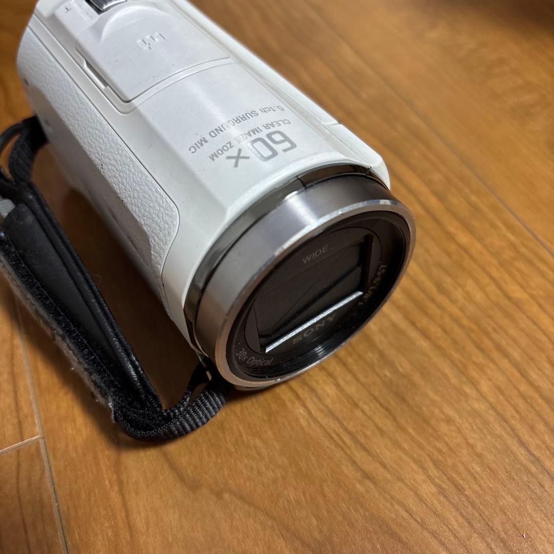 【ビデオカメラ】SONY HDR-CX535（白）