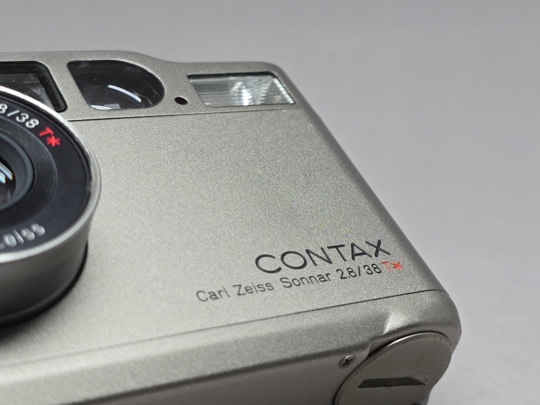 コンタックス CONTAX T2 チタンシルバー フィルム カメラ
