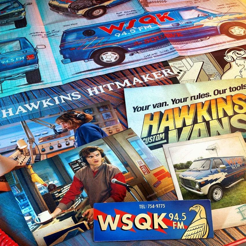 ストレンジャー・シングス　WSQK ホーキンス ヒットメイカー キット