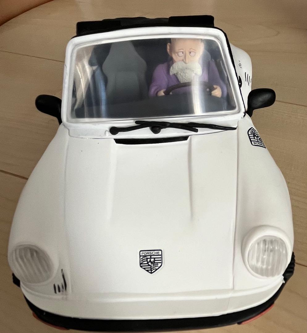 ドラゴンボール　孫悟空＆クリリン＆亀仙人ポルシェ911のガレージキットフィギュア