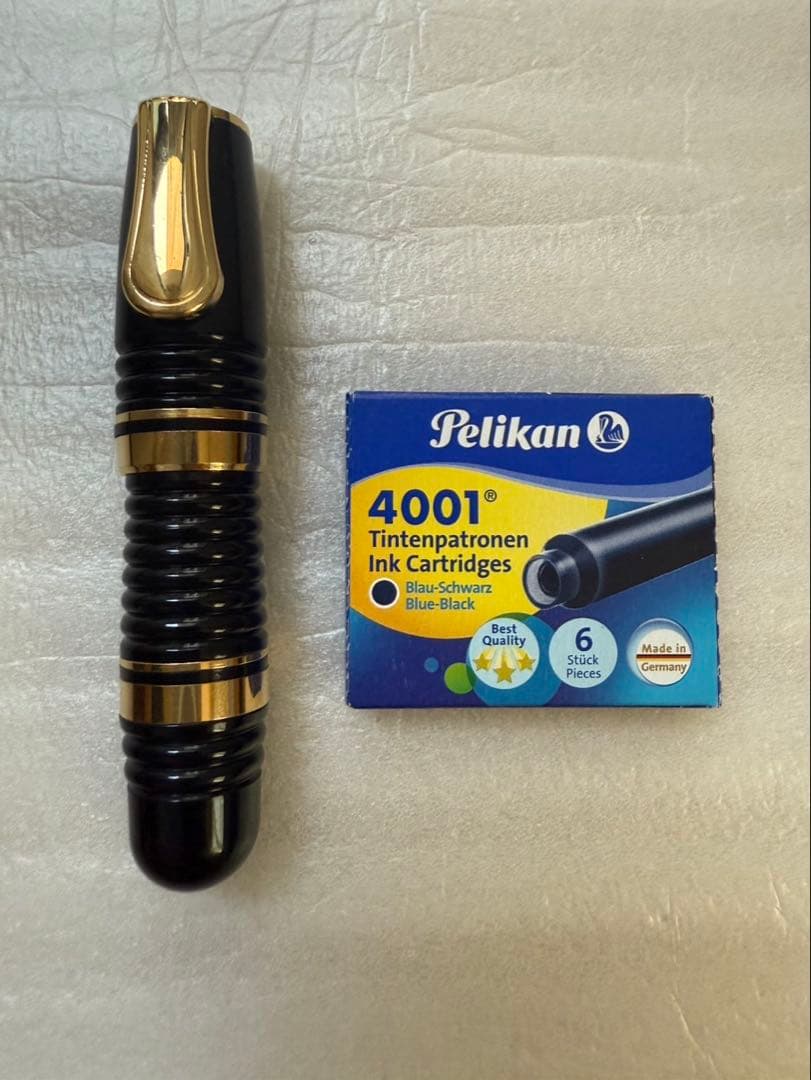 プラチナ万年筆　グラマー14金