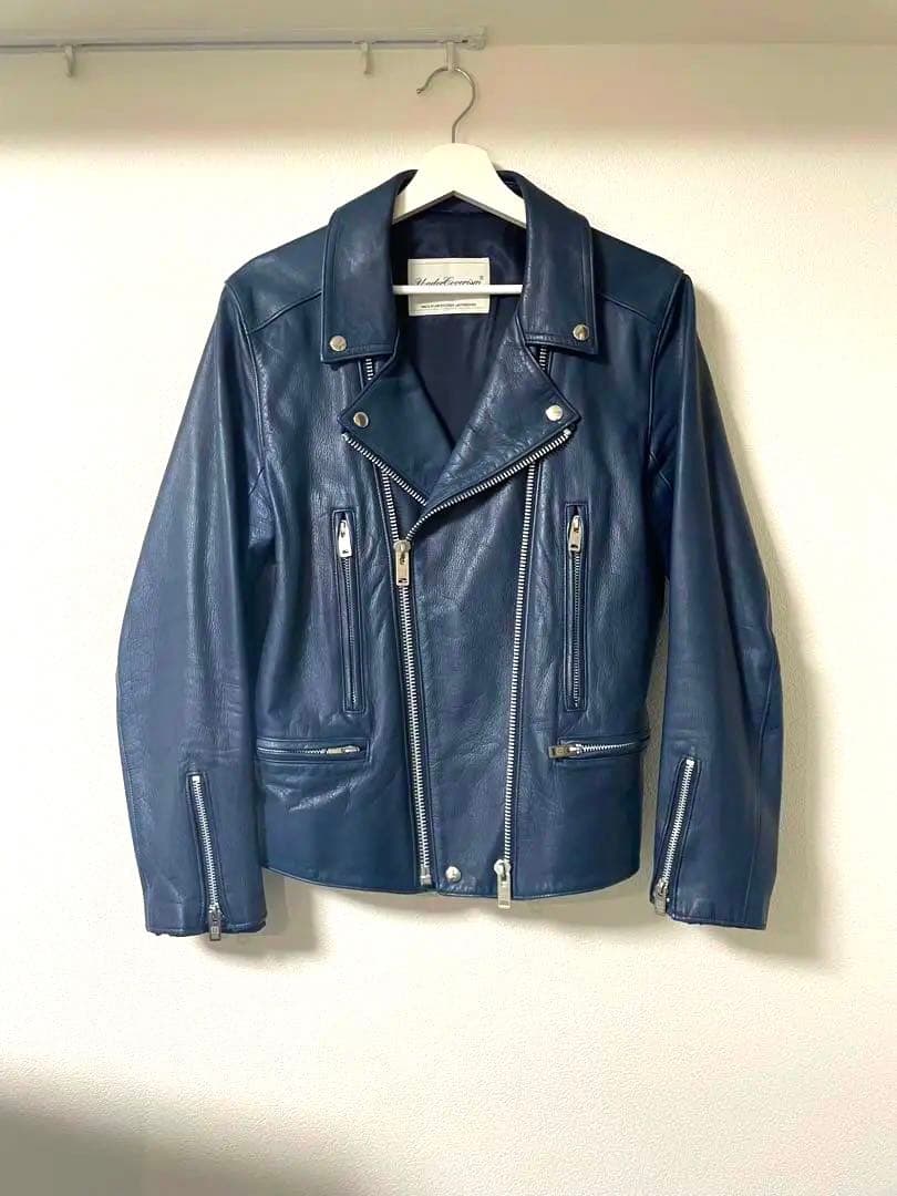 【定価17.6万円】Under Cover レザーダブルライダースジャケット