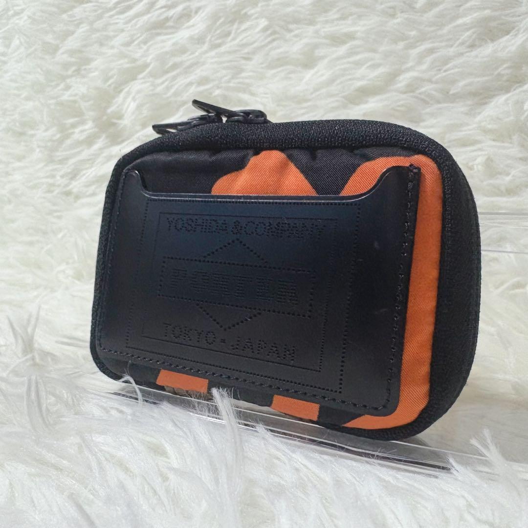 【美品】PORTER / PS CAMO キーケース パスケース カモフラ 黒
