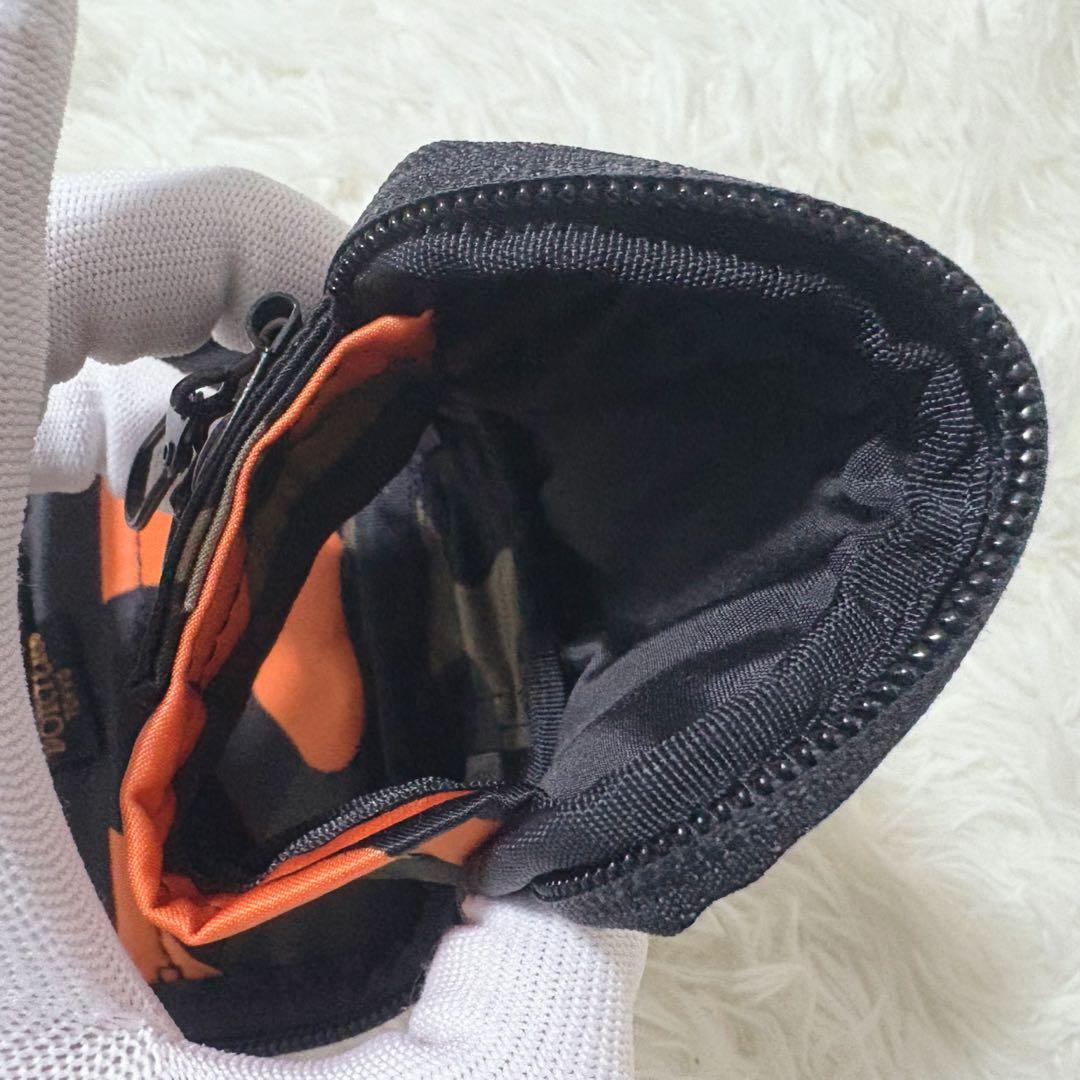 【美品】PORTER / PS CAMO キーケース パスケース カモフラ 黒