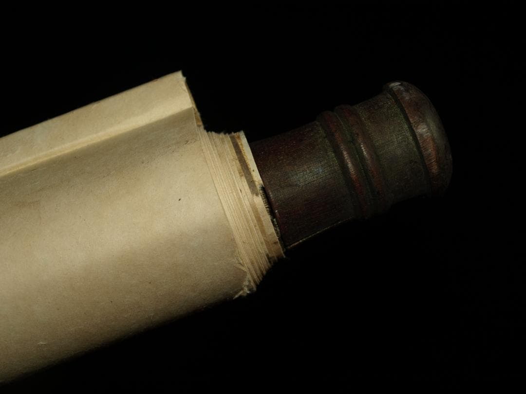 中国明時代の掛軸　作 激安骨董品　肉筆保証　博物館保管品 BD165A10-3