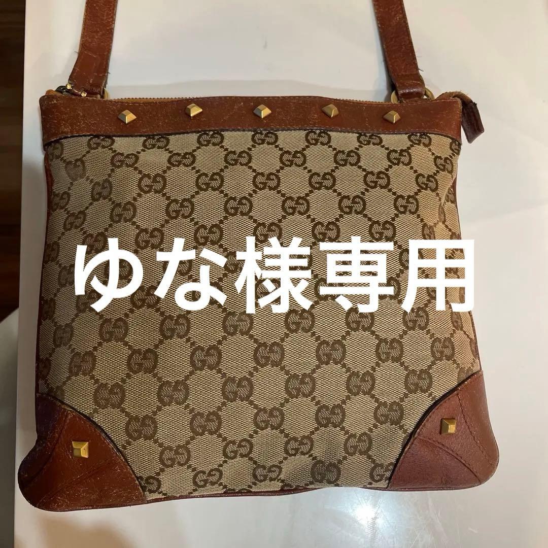GUCCI GGパターン ショルダーバッグ希少ヴィンテージ品