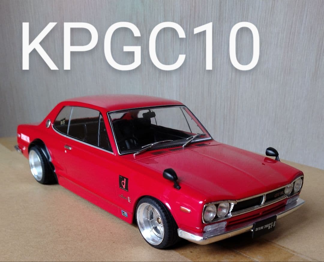 【1/18】スカイライン ハコスカ（KPGC10）赤
