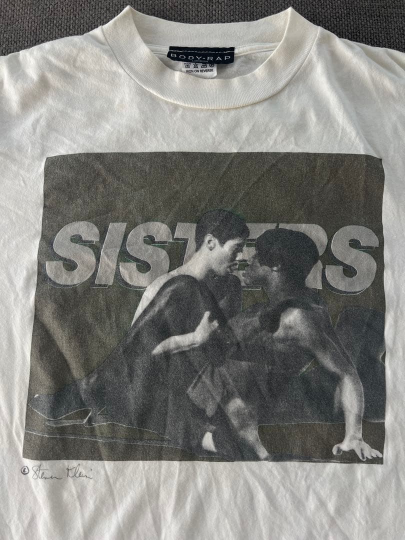 超希少93年 BODY RAP LONDON 両面プリントフォトTシャツ XL
