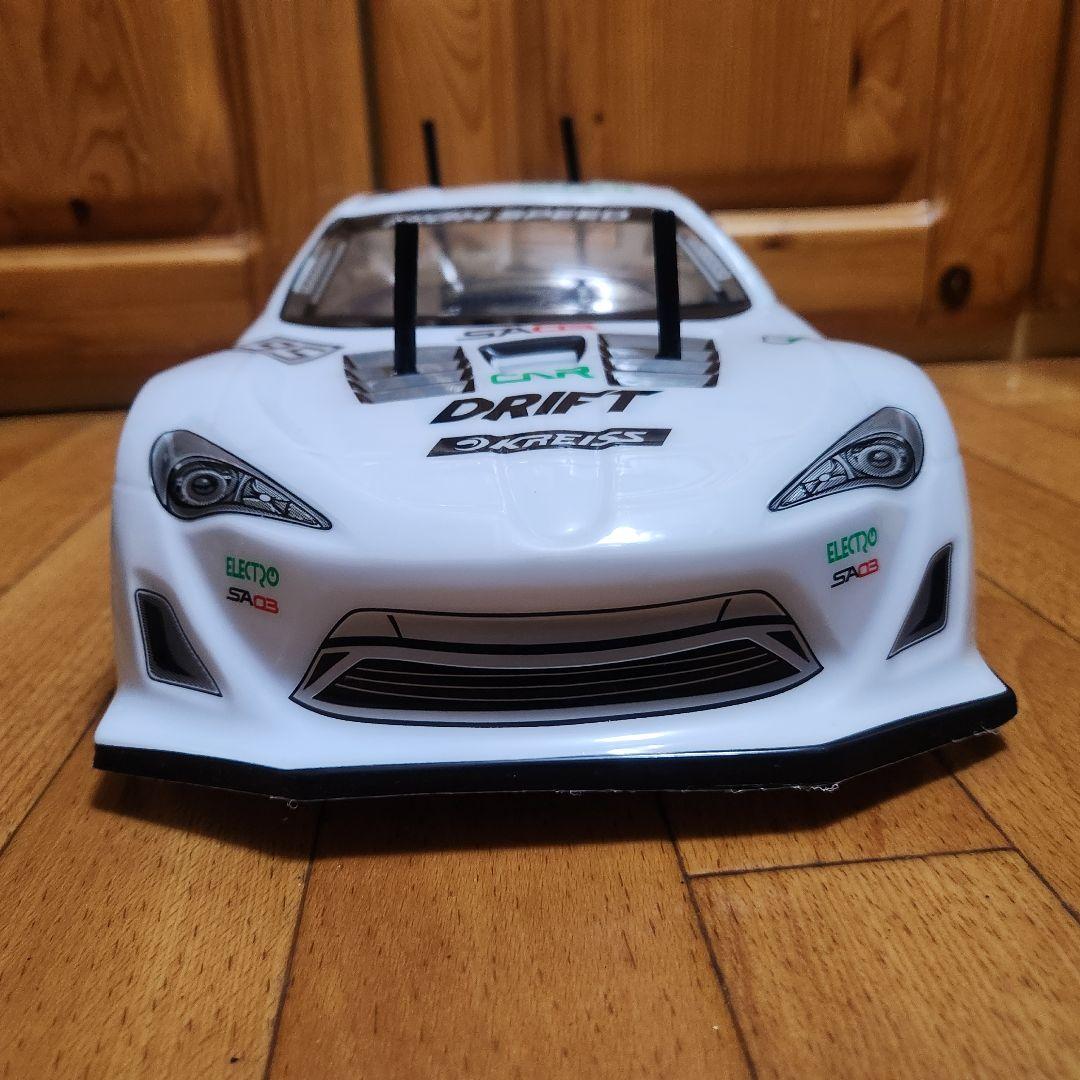 ■専用■　　　タミヤ ドリフト ラジコン フルセット　TT01　白　86